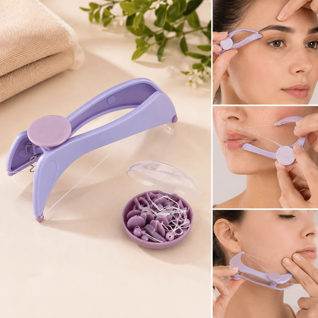Eyebrow & Face Threading Removal Tool