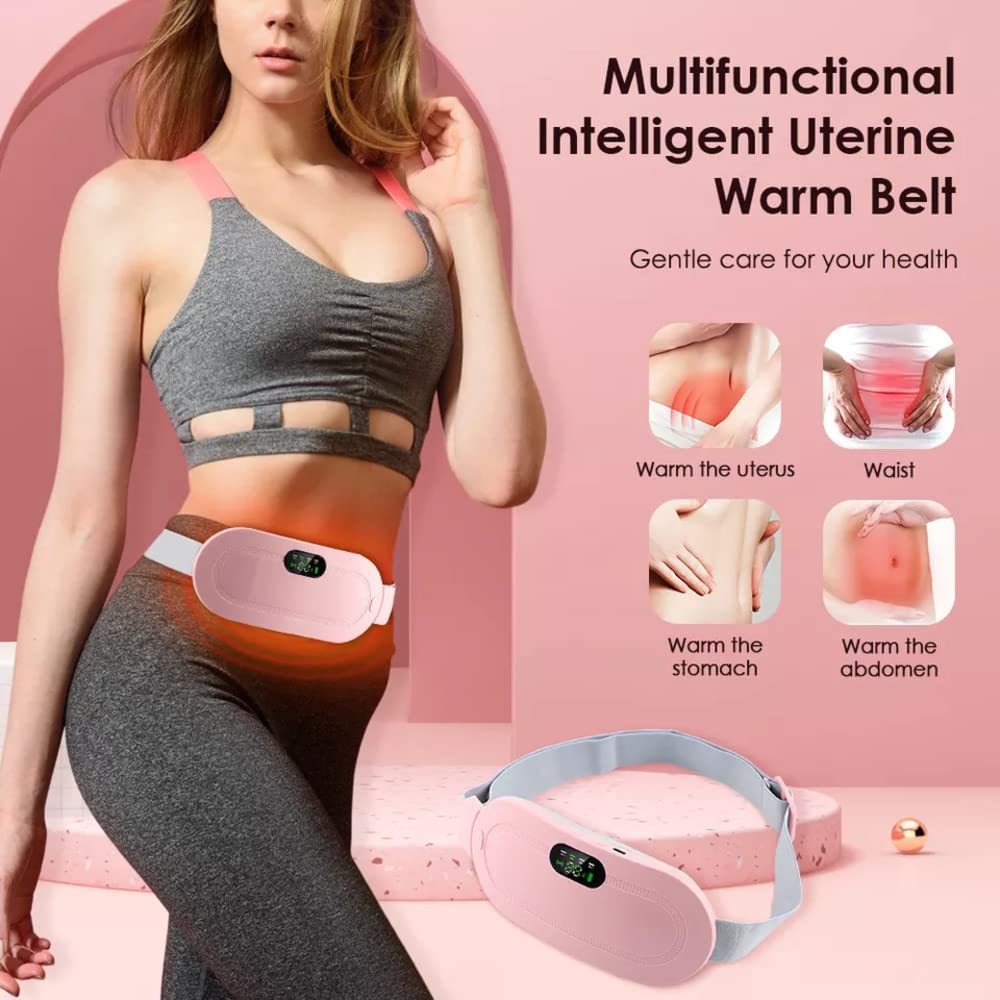Period Cramp Relief Heating Pad Massager