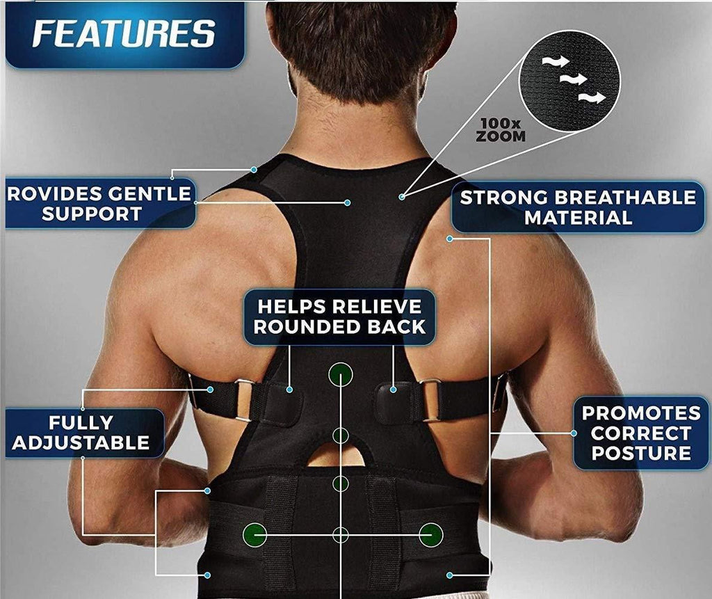 Posture Corrector Belt – Back & Shoulder Support