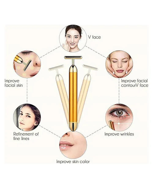 24K Gold Facial Massage Roller
