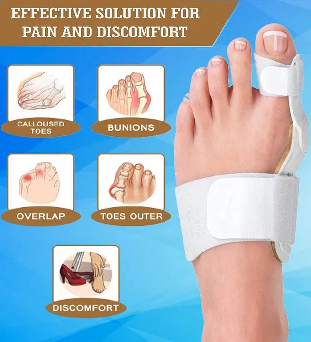 Silicone Toe Separator & Bunion Splint Kit
