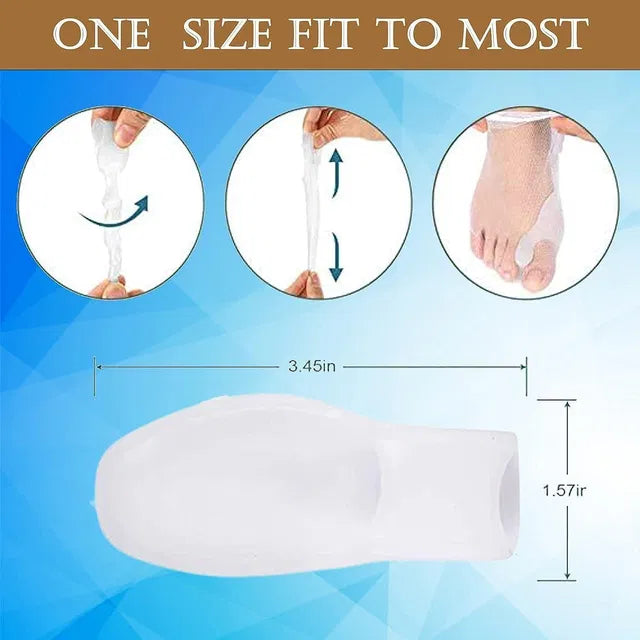 Silicone Toe Separator & Bunion Splint Kit