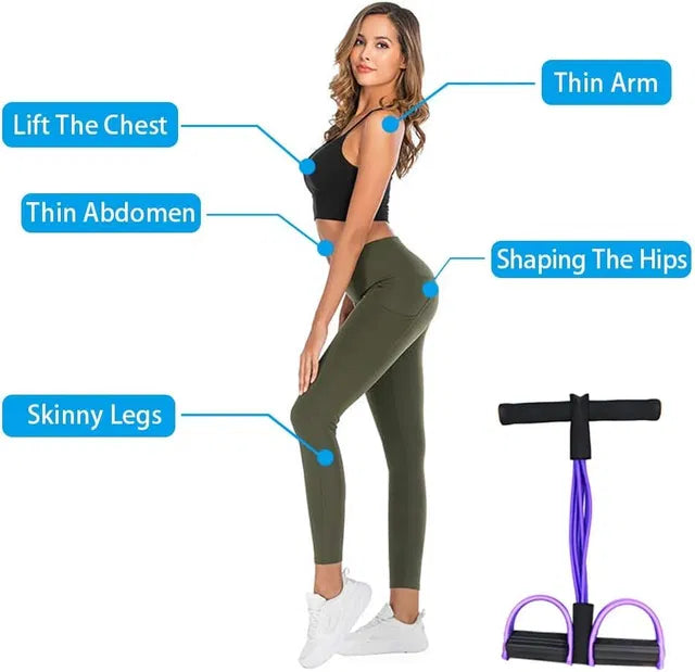 Yoga Pedal Resistance Band Puller