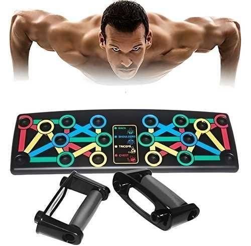 14-in-1 Push-Up Board & Bar Set