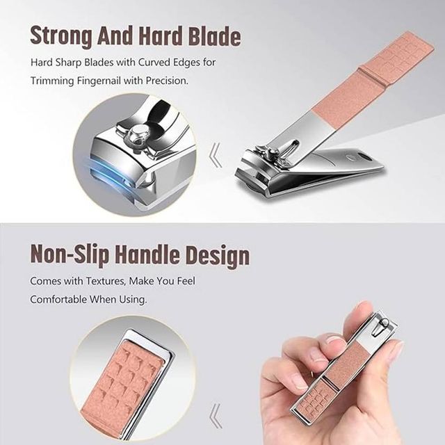 Stainless Steel Manicure Nail Clipper