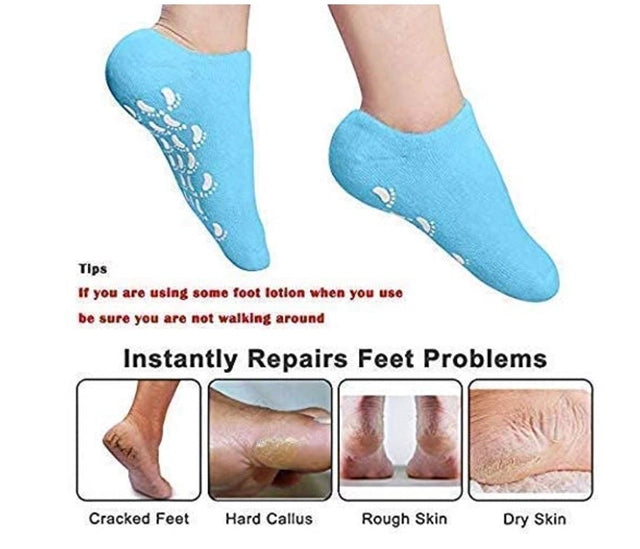 Silicone Gel Spa Socks – Heel Care