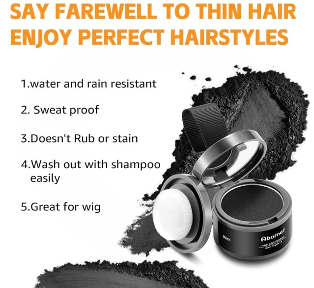 Hairline Powder Root Touch Up for Thinning Hair