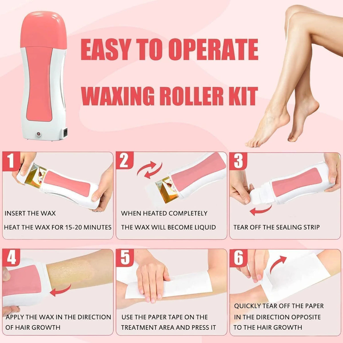 Wax Warmer Machine Depilatory Applicator